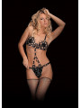 Harnais noir pour femme Alexia Ouch!