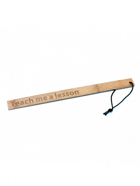 Règle en bambou Teach Me a Lesson Rimba - 40 cm