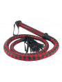 Fouet arabia robuste noir et rouge Rimba