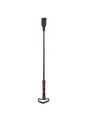 Cravache crop noire et rouge Devil Stick - 72 cm