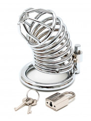 Cage de chasteté en métal avec cadenas Produit