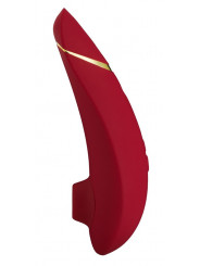 Stimulateur clitoridien Premium Womanizer - rouge profil droit