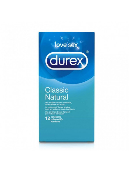 Préservatifs Classic Natural Durex x 12