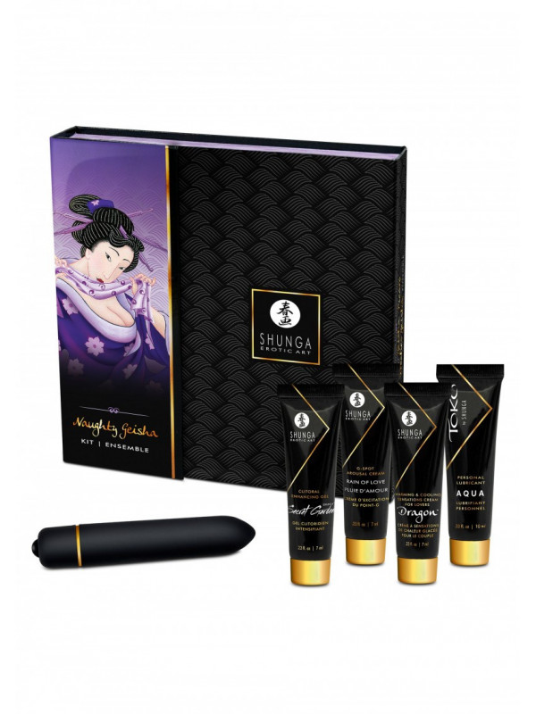 Coffret aphrodisiaque Coquine de Geisha Shunga Packaging