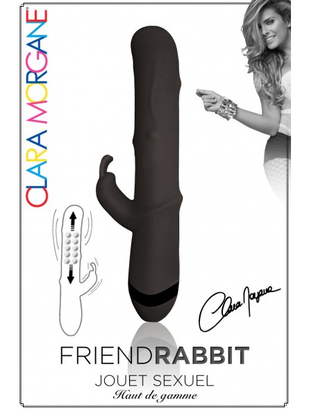 Vibromasseur rabbit Friend Rabbit Clara Morgane