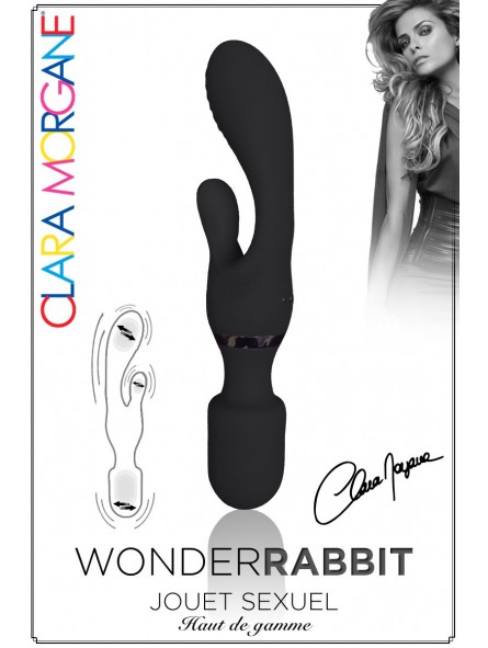 Vibromasseur rabbit Wonder Rabbit Clara Morgane
