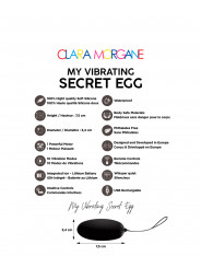Œuf vibrant My Vibrating Secret Egg Clara Morgane