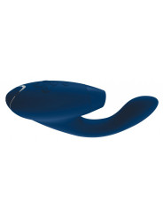 Stimulateur clitoridien Duo Womanizer - bleu vue de haut