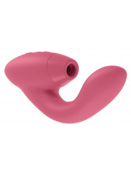 Stimulateur clitoridien Duo Womanizer - rose côté