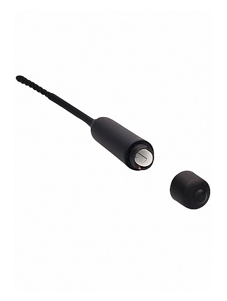 Sonde vibrante en silicone Bullet Plug With Beaded Tip Ouch!