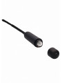Sonde vibrante en silicone ouverte Sonde vibrante en silicone Bullet Plug With Beaded Tip Ouch!
