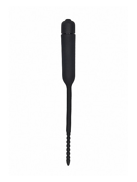 Sonde vibrante en silicone Bullet Plug With Beaded Tip Ouch!