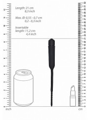 Sonde vibrante en silicone dimensions