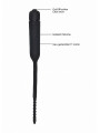 Sonde vibrante en silicone composition Sonde vibrante en silicone Bullet Plug With Beaded Tip Ouch!
