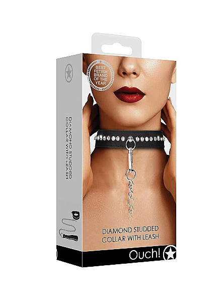 Collier Laisse Diamond Ouch!
